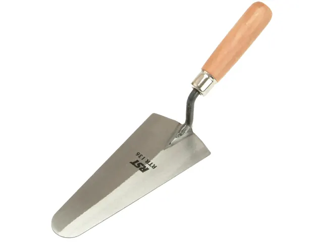 RST Gauging Trowel Wooden Handle 7"