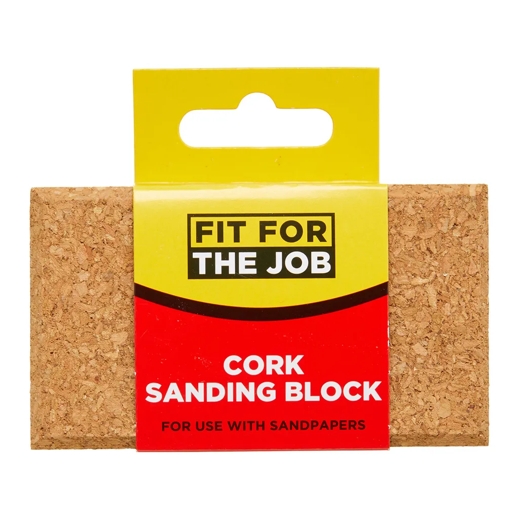 Fit for the Job Cork Sanding Block