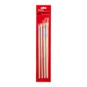 ProDec 4 pc Round Fitch Brush Set