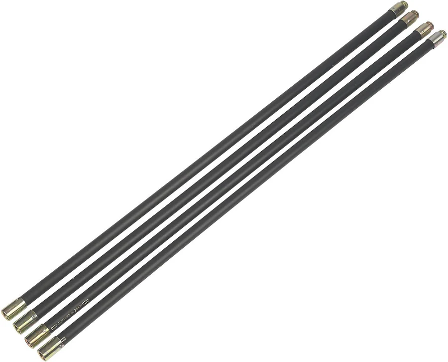 4 Piece Silverline Drain Rod Set
