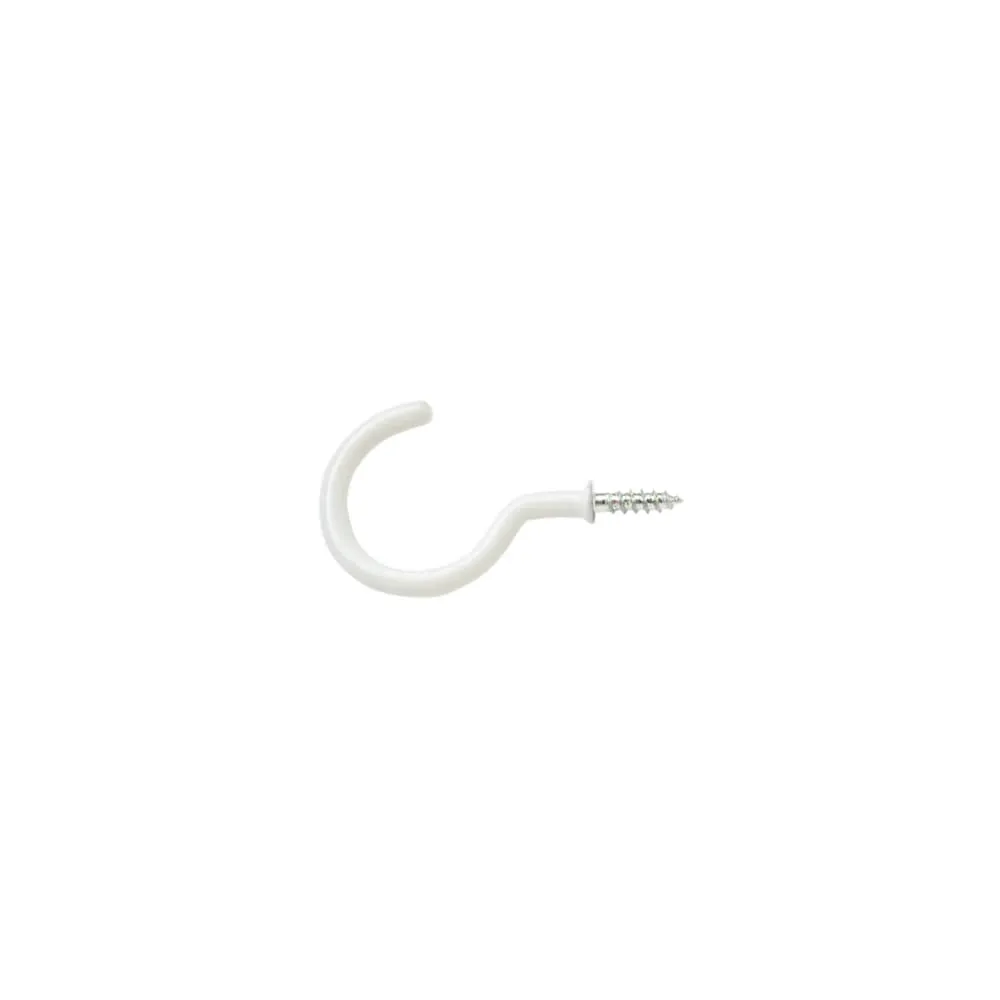 Securit Plastic Covered Hooks 32mm 5 Pack