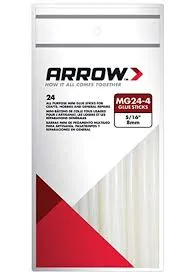 Arrow All Purpose Mini Glue Sticks 24 Pack
