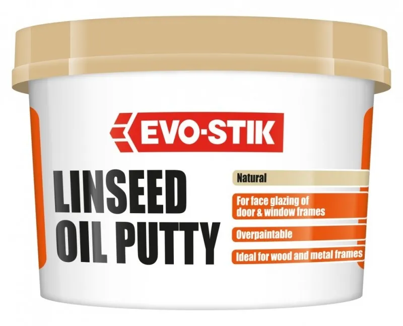 Evo-Stik Linseed Oil Glazing Putty 1kg