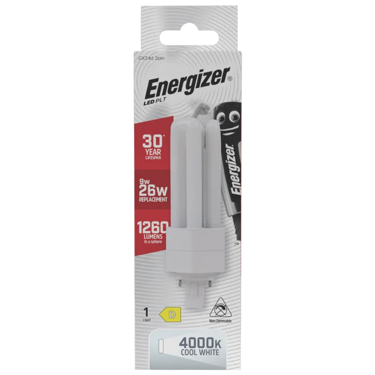 Energizer LED 4 Pin 9W 4000k