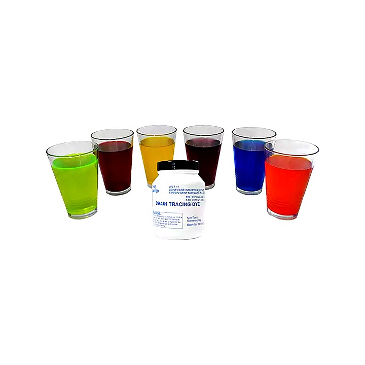 Drain Tracing Drain Dye Red 100g