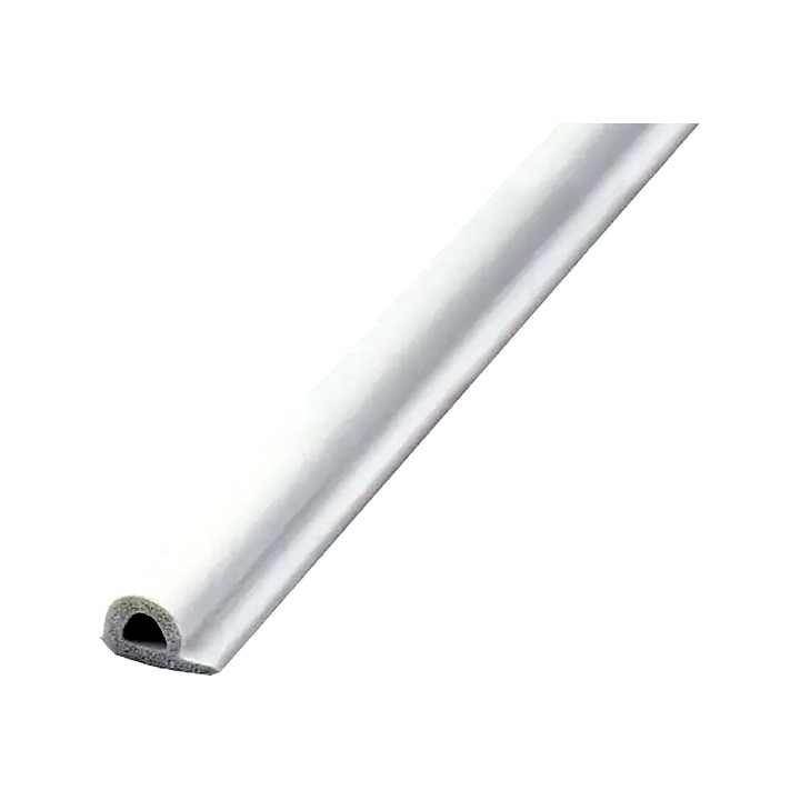 Faithfull Draught/Draft Excluder White 9mm x 5.5mm 6m