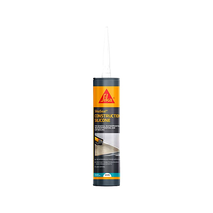 SikaSeal Construction Silicone Brown 295ml
