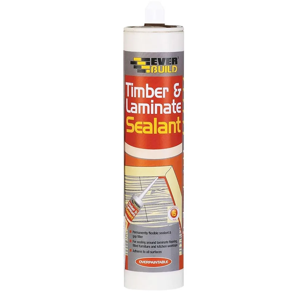 Everbuild Timber & Laminate Sealant Oak 290ml