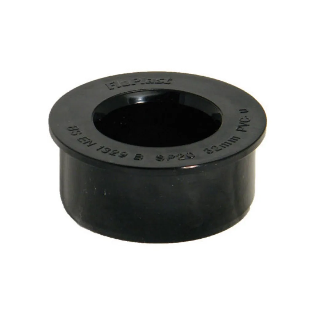 FloPlast Solvent Weld Boss Adaptor 40mm Black
