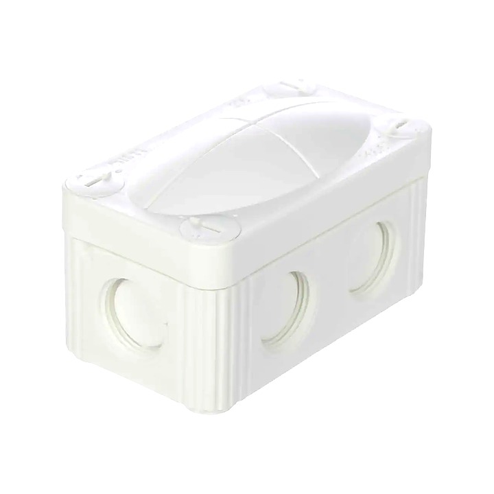 Wiska Adaptable Junction Box Enclosure White