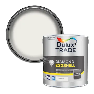 Dulux Trade Diamond Eggshell Pure Brilliant White 2.5L