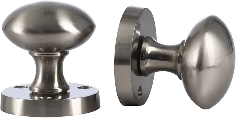 Supreme Satin Pair Knobset