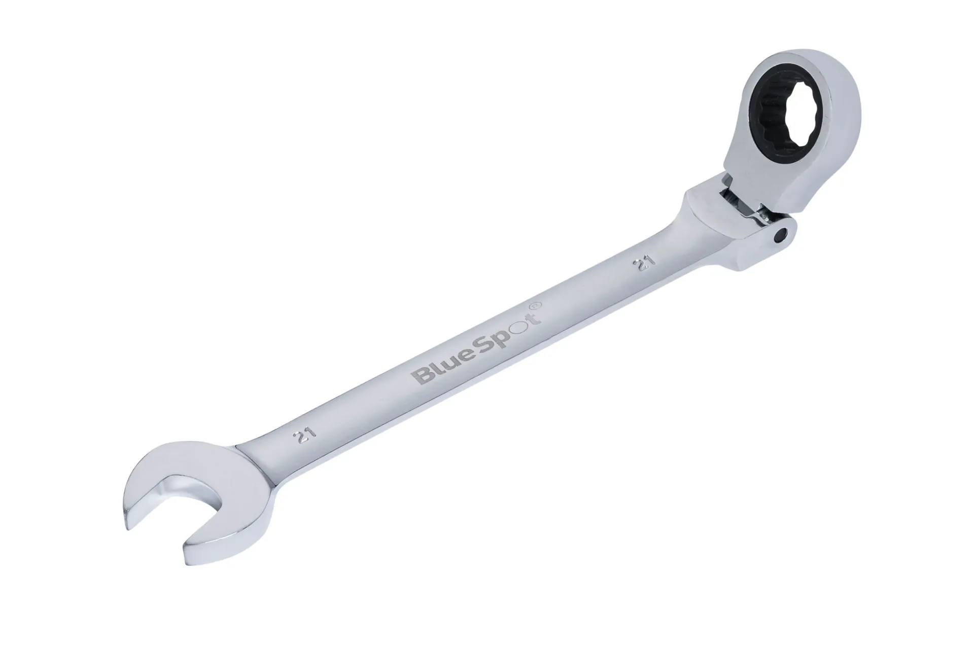 Blue Spot Ratchet Spanner 21mm 180° Head