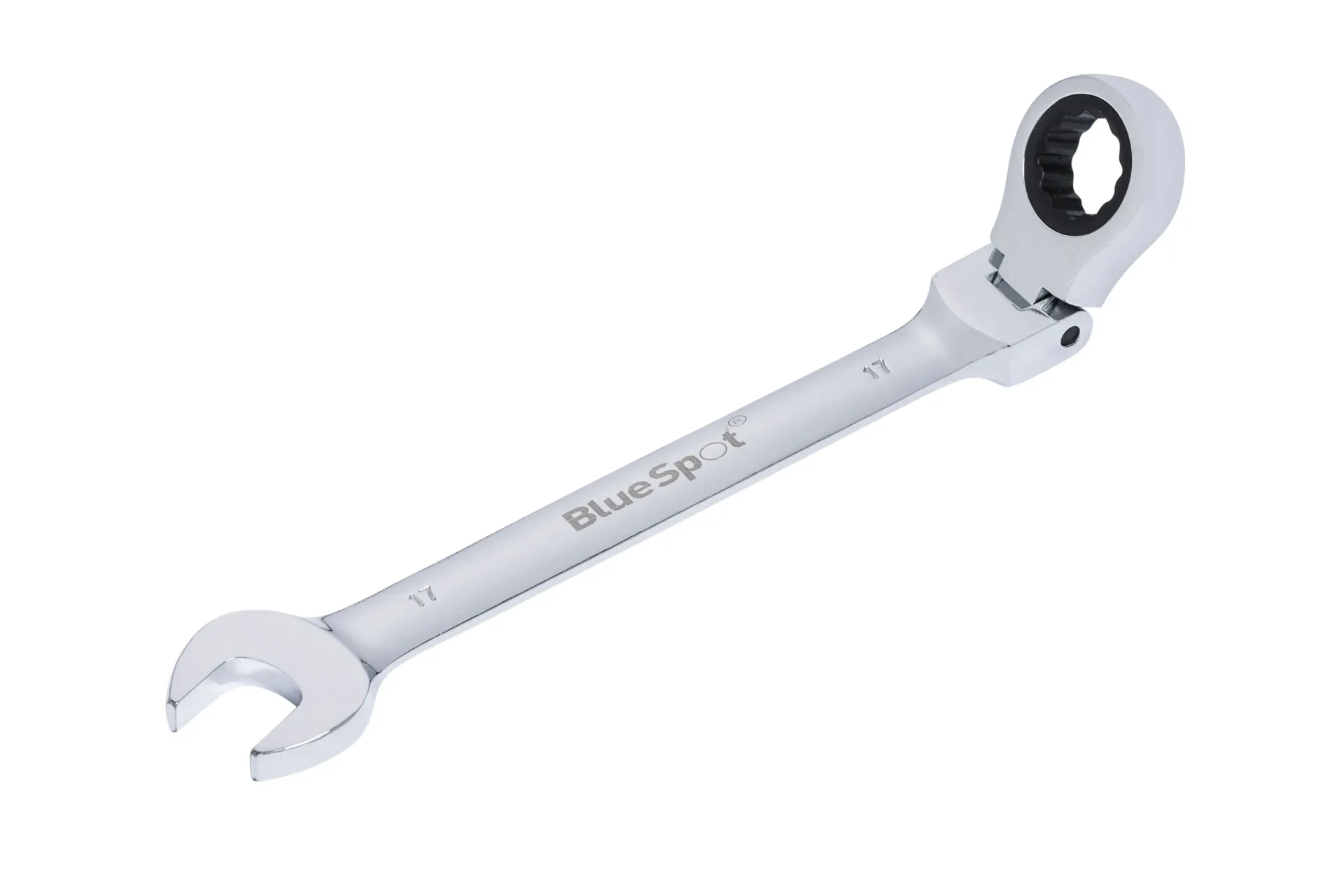 Blue Spot Ratchet Spanner 17mm 180° Head