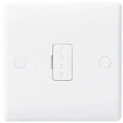 Thrion Slimline White 13A Unswitched Spur Fused Connection