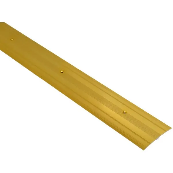 55mm x 0.9m Carpet Cover Strip Brass