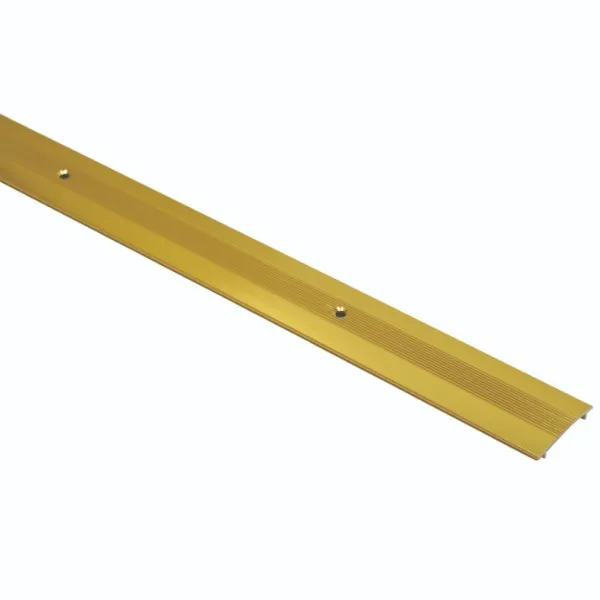 35mm x 0.9m Carpet Cover Strip Brass