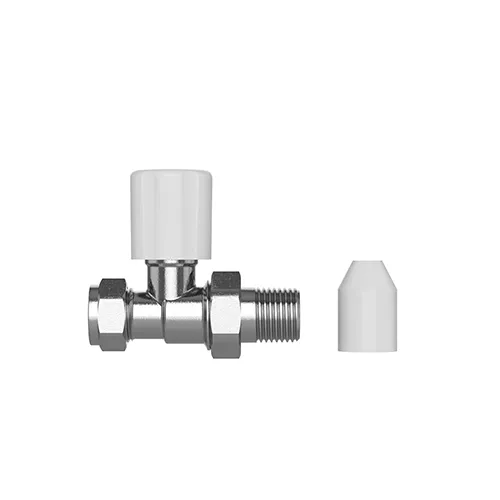 Pro Classic Chrome Radiator Valve Straight Single