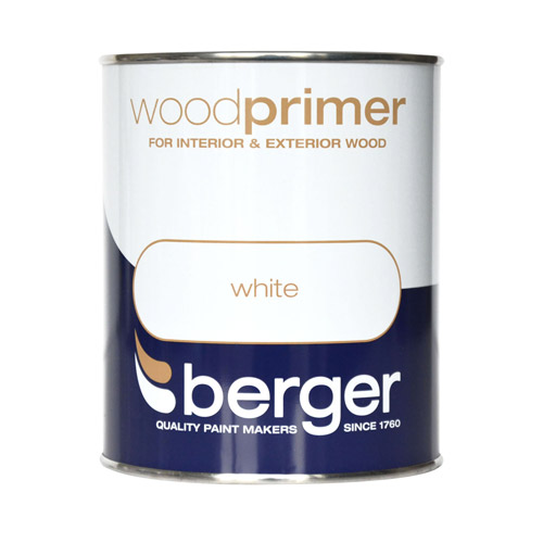 Berger White Primer Wood 750ml