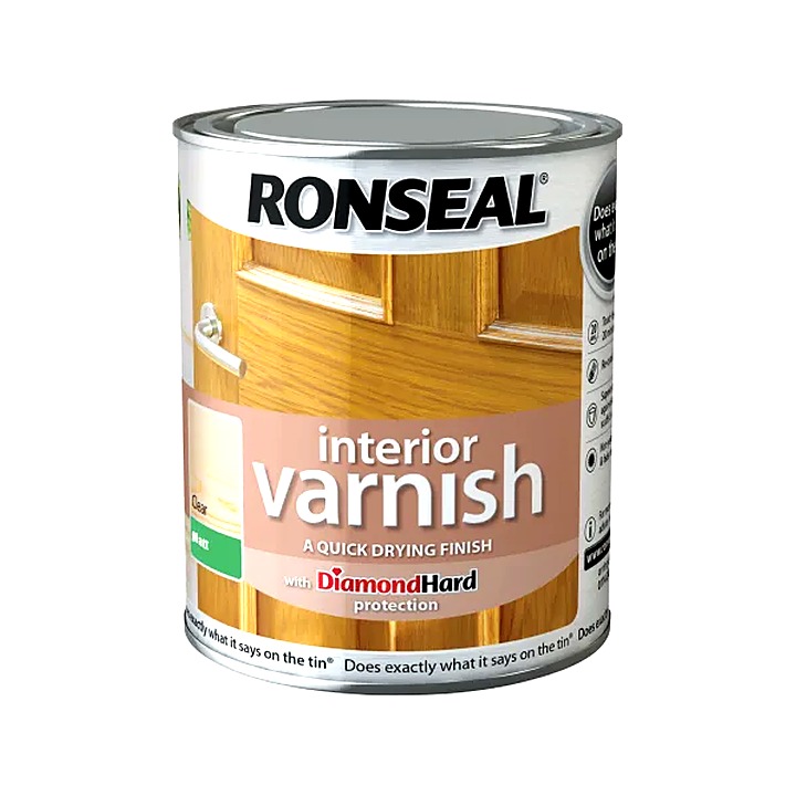 Ronseal Interior Varnish Matt Clear 750ml