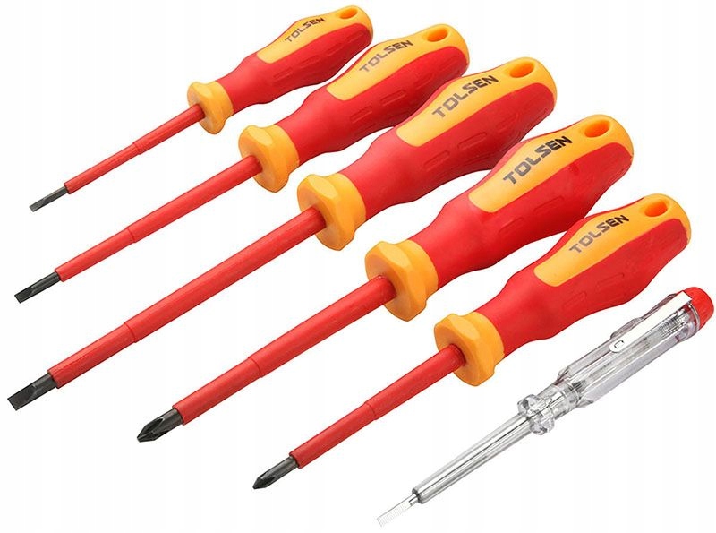 Tolsen 6pc VDE Screwdriver