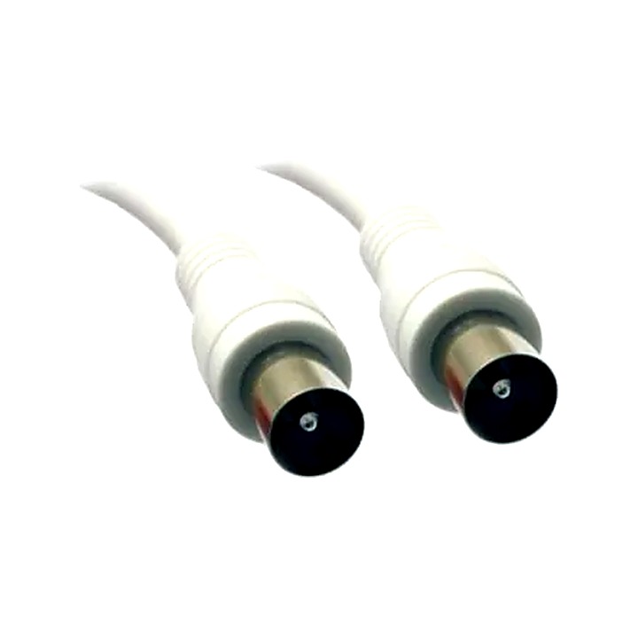 TV Aerial Male+Male Coaxial Lead 2m