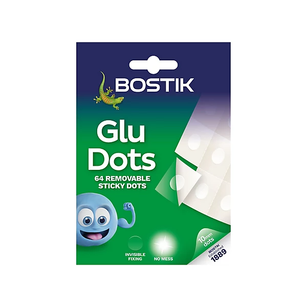 Bostik Glu Dots Removable 64 Dots