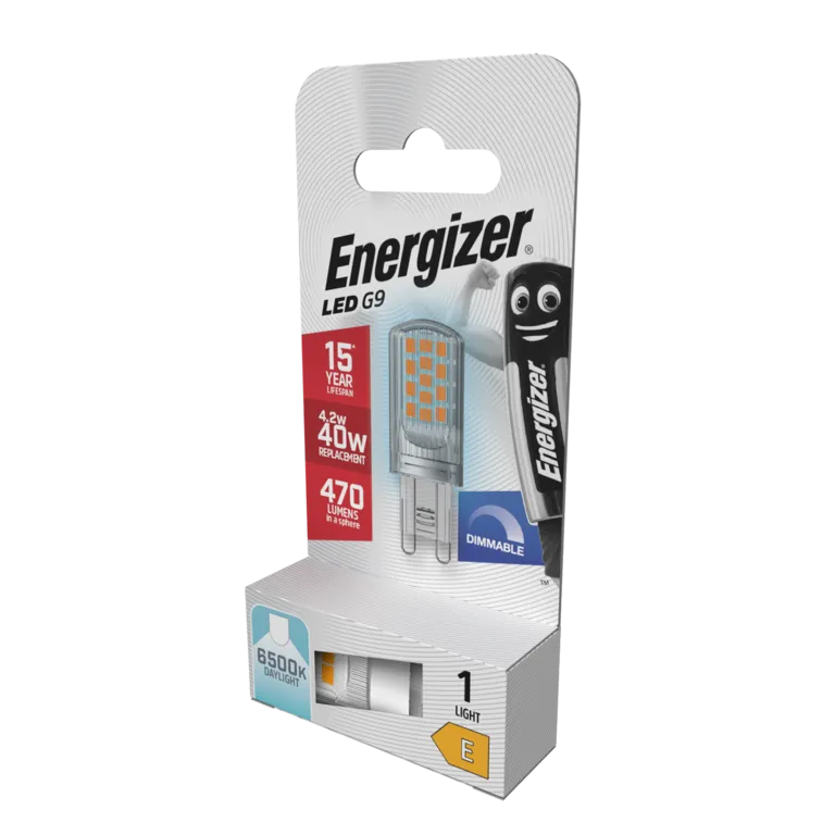 Energizer Dimmable LED G9 4.2W 6500k