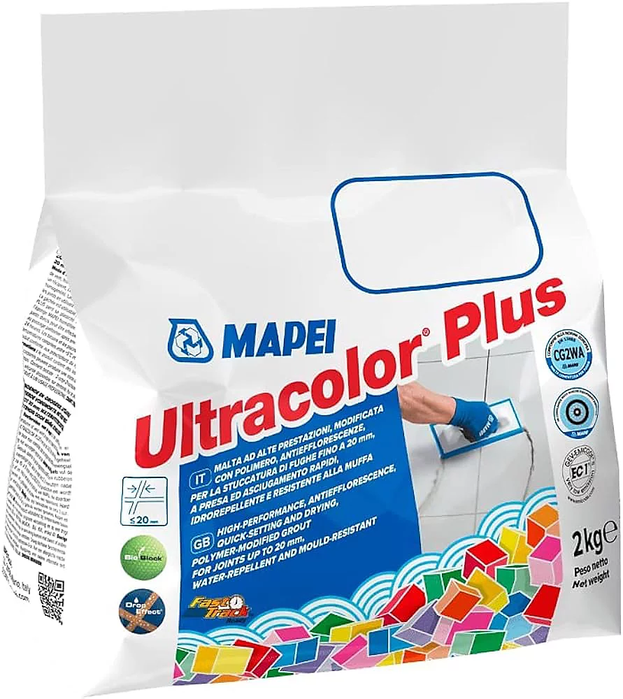 Mapei Ultracolor Plus Grout 113 Cement Grey 2kg