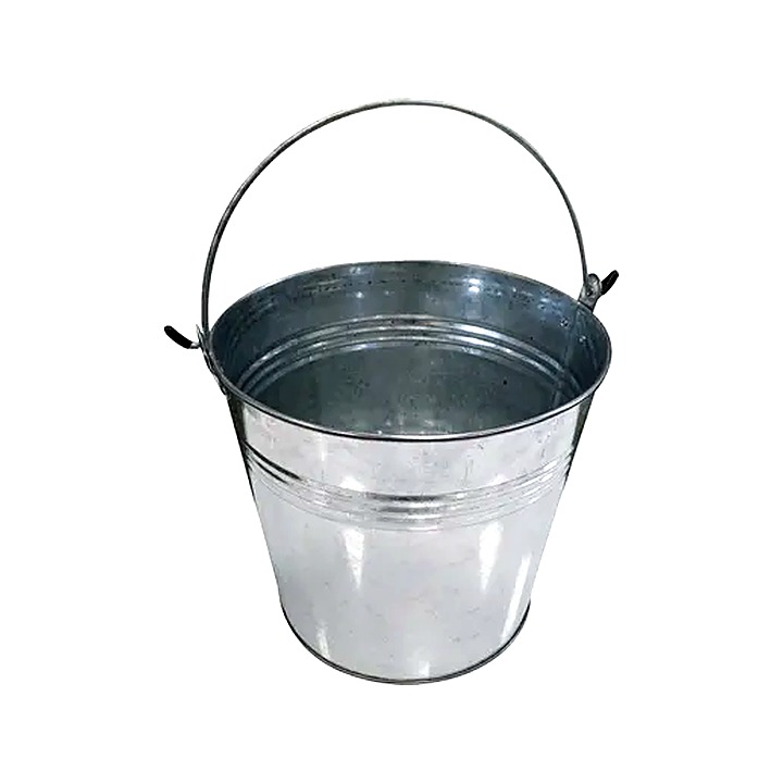 14L Galvanised Steel Bucket
