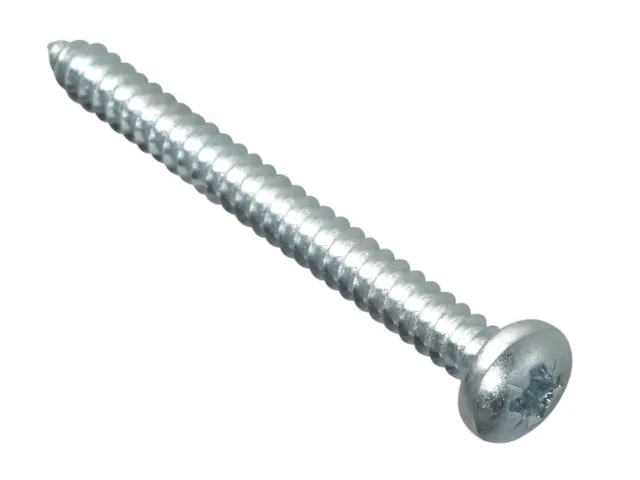 Forgefix Self Tapping Pozi Pan Head 2" x 10g 8pcs