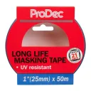 ProDec 24mm x 50m Long Life Masking Tape