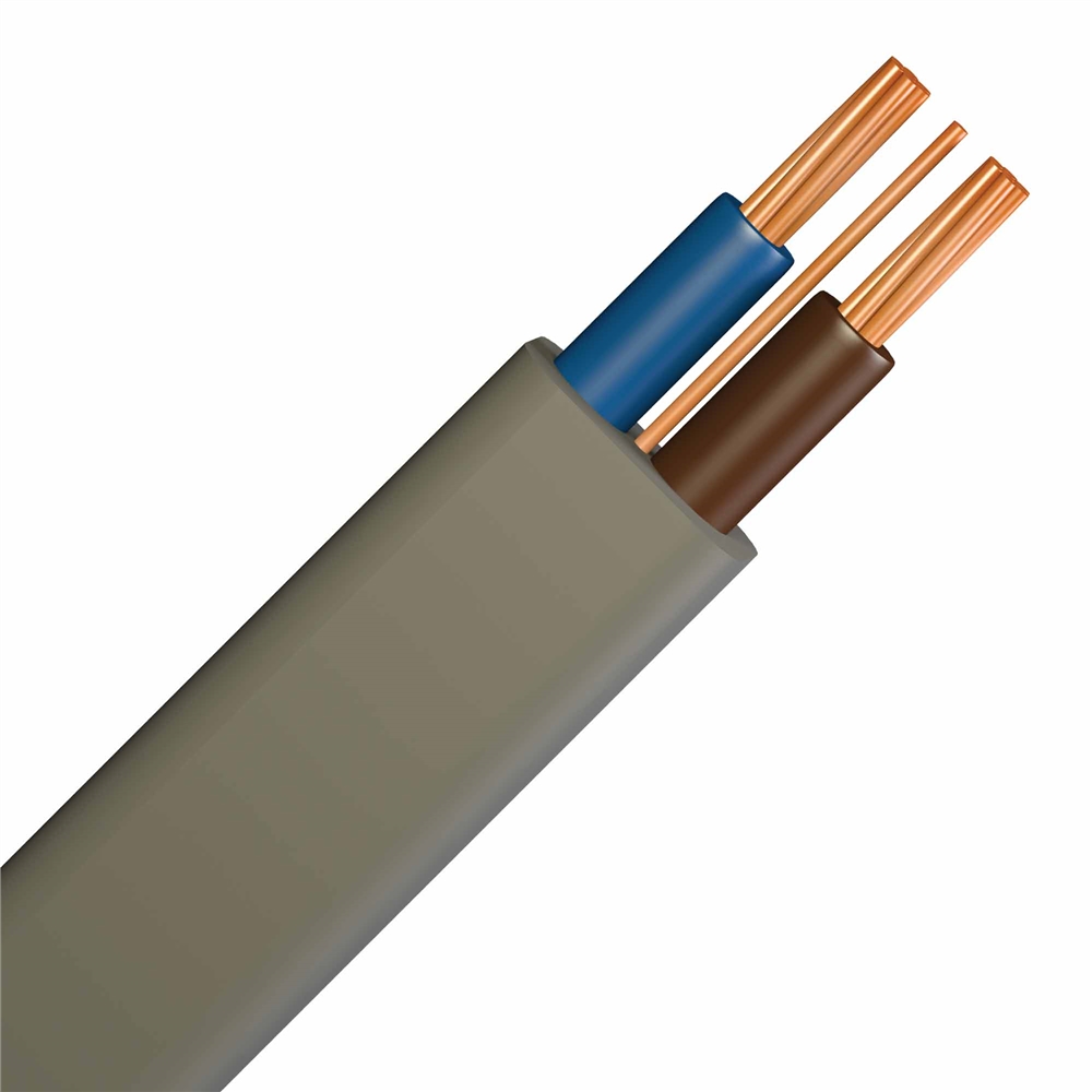 1.5mm Grey Twin & Earth Cable 50m