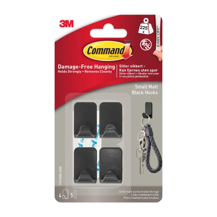Command Decorative Metal Coated Hooks