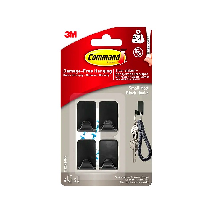 Command Decorative Metal Coated Hooks