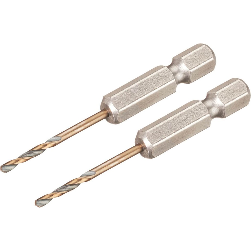 DeWalt Hex Impact HSS Drill Bit 2mm 2 Pack