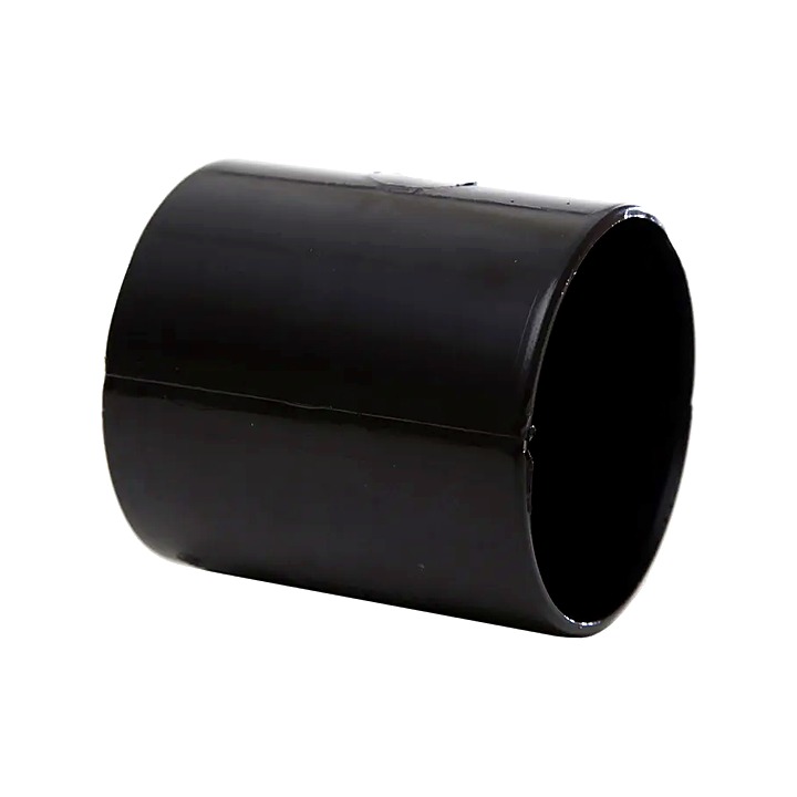 50mm Straight Solvent Weld Black