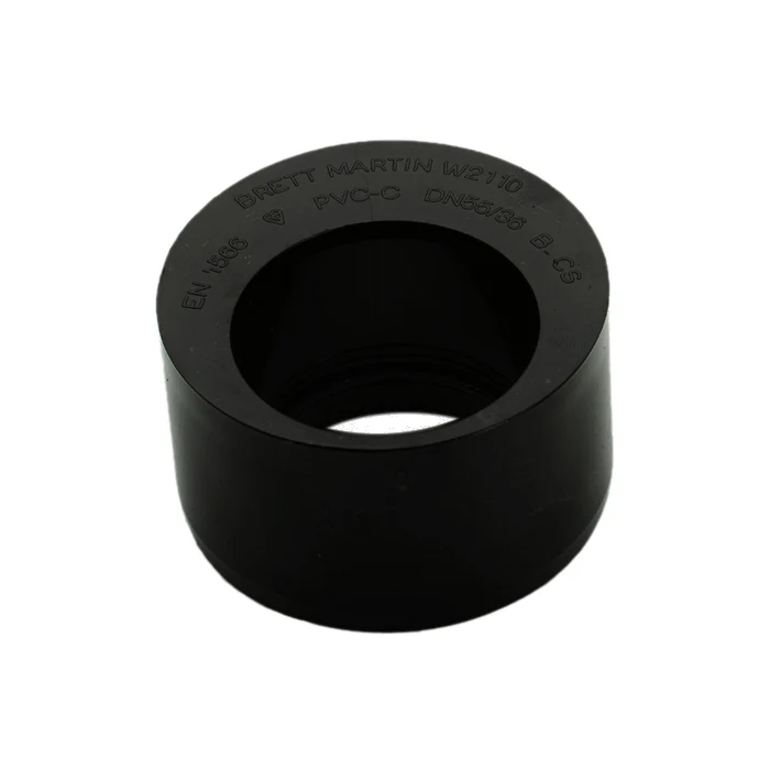 50mm x 40mm Solvent Weld Reducer Black