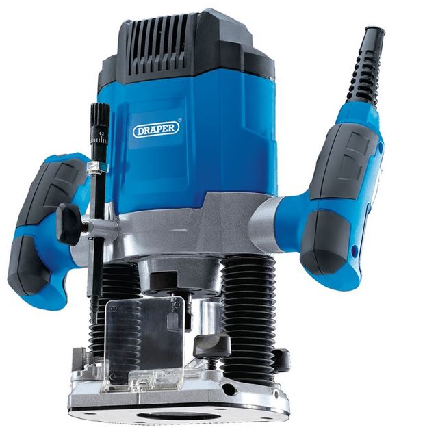 Draper Variable Speed 1/2" Plunge Router 240V