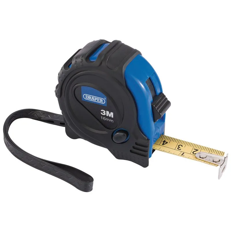 Draper Soft Grip Tape Measure 3m