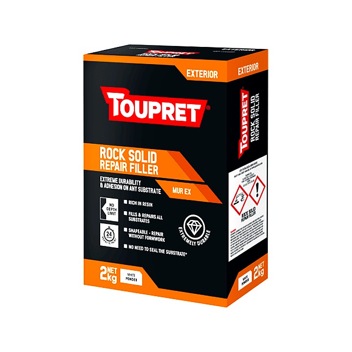 Exterior Rock Solid Repair Filler 2kg