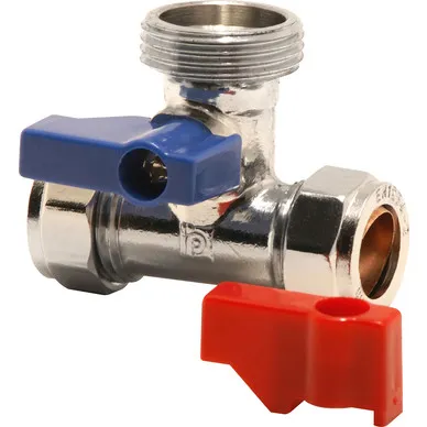 15mm Washing Machine Tee Valve
