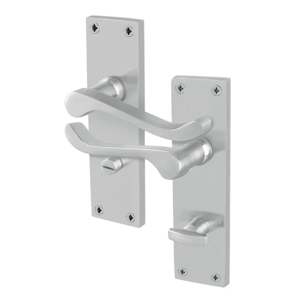 Sichern Victorian Scroll Bathroom Chrome Handle