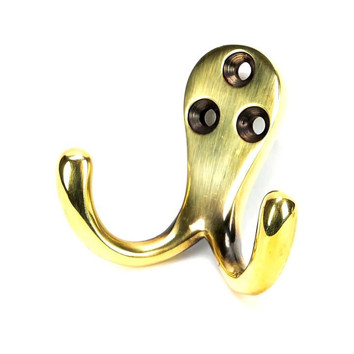 Sichern Double Robe Brass Hook