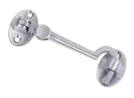 Sichern Satin Chrome 100mm Cabin Hooks