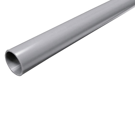 110 mm 3m Waste Pipe Solvent Weld Grey