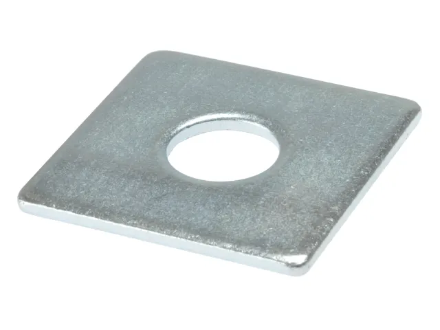 Samac M10 Square Plate Washer ZP 50 X 50 10 Pack