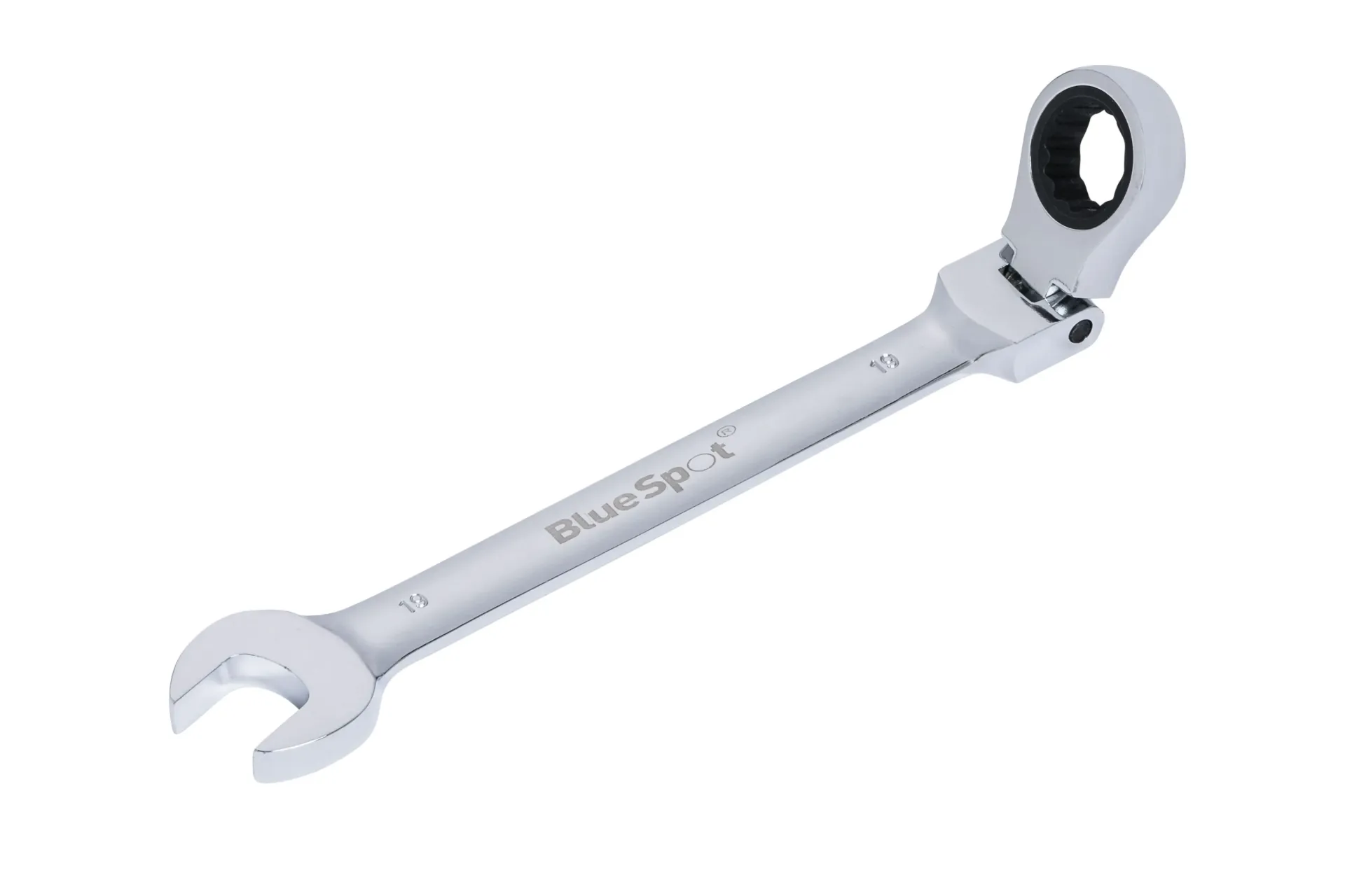 Blue Spot Ratchet Spanner 19mm 180° Head