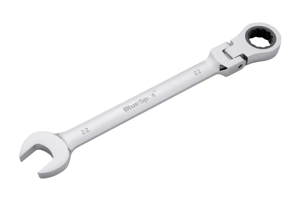 Blue Spot Ratchet Spanner 22mm 180° Head