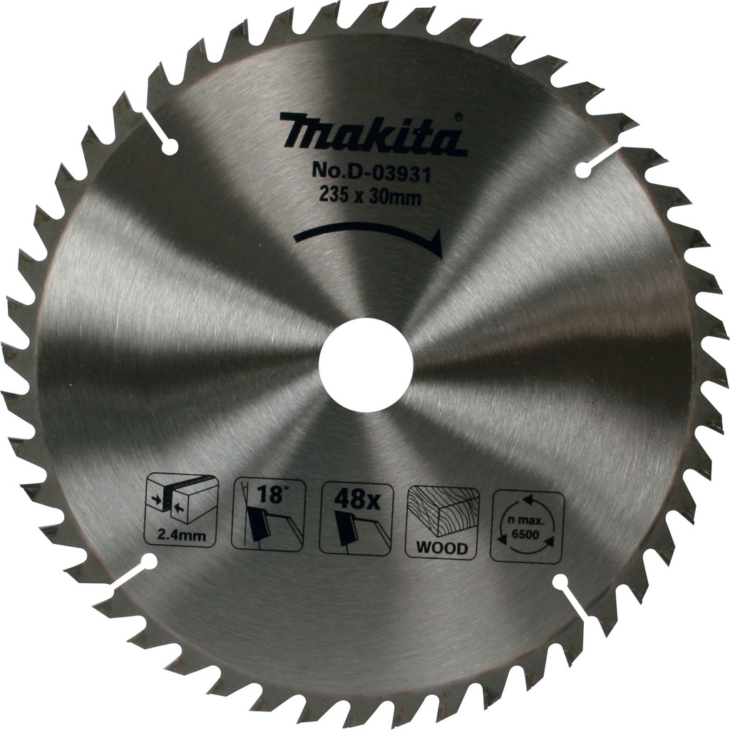 Makita Wood Cutting Circular Saw Blade 165mm 40T 20mm